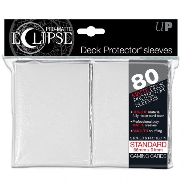UP Deck Protector PRO-MATTE ECLIPSE White (80 ct.)