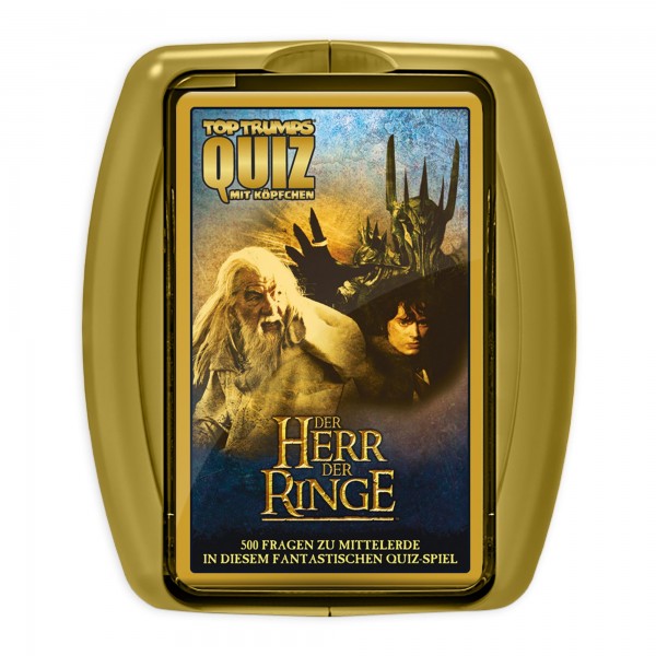 Top Trumps Quiz - Herr der Ringe (metallic case)