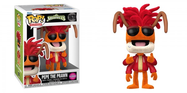 POP - The Muppets - Pepe the Prawn (Flocked)