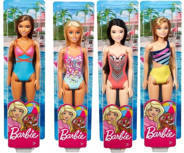 Barbie - Barbie Beach Doll Fig. Assortment (6 ct.)