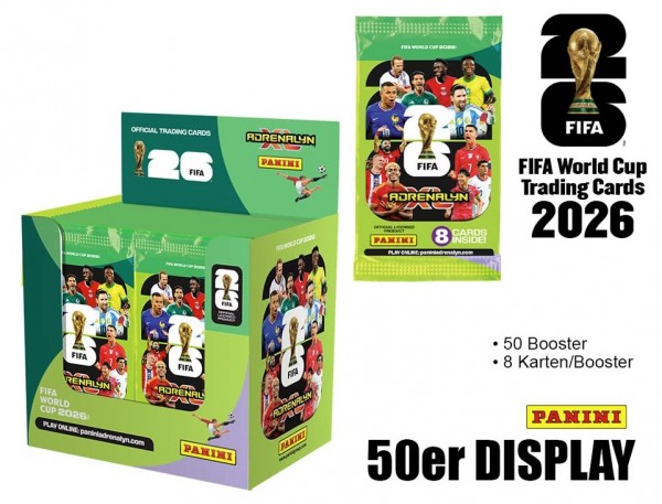 2026 FIFA World Cup Adrenalyn XL Booster
