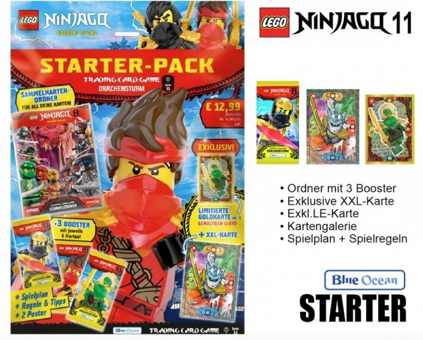 LEGO Ninjago Trading Card Game 11 Starter-Pack DE