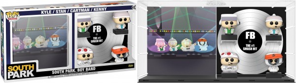 POP Albums Deluxe - South Park - Boy Band 4-Pack