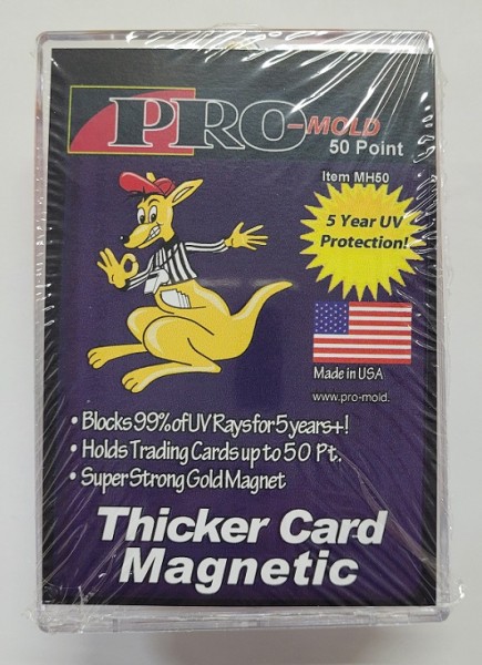 BCW PRO-MOLD Magnetic Card Holder (thicker 50 pt)