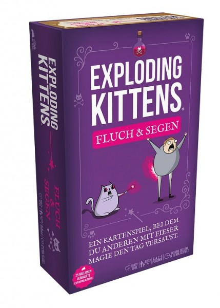 Exploding Kittens - Fluch & Segen