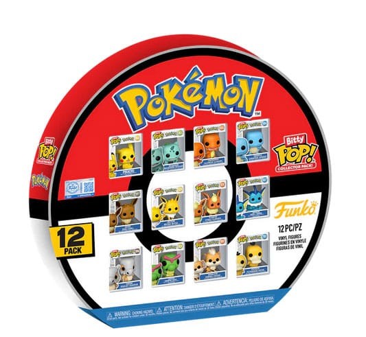 Bitty POP - Pokemon Multipack 12er-Pack