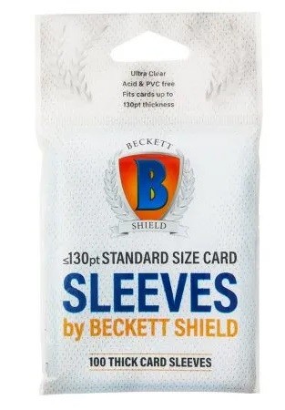 Beckett Shield 130ptSleeves(100ct)Display(15Packs)