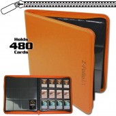 BCW Zipper-Z-Folio 12-Pocket LX Portfolio Orange BCW Zipper-Z-Folio 12-Pocket LX Portfolio Orange