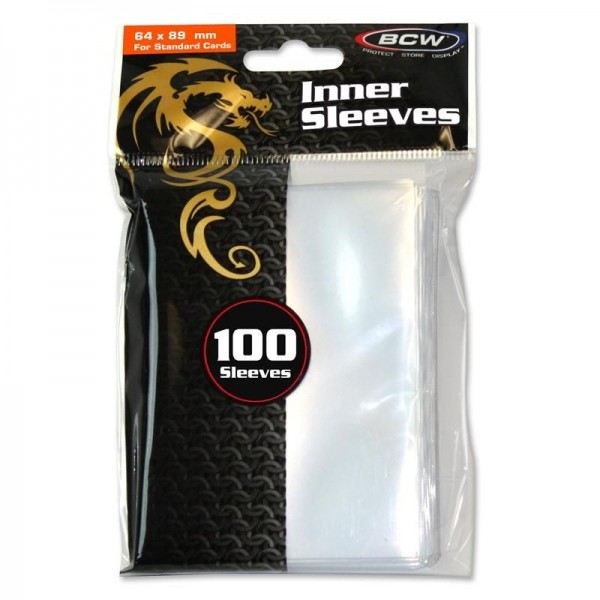 BCW Inner Sleeves Toploading Box (100 ct.) x (10)