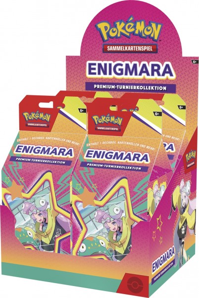 Pokémon Cards Enigmara Premium-Turnierkoll. 4ct DE