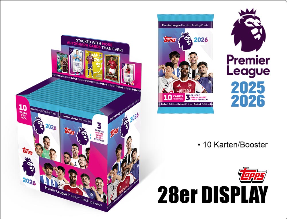 EPL 2025 Trading Cards Eco Booster