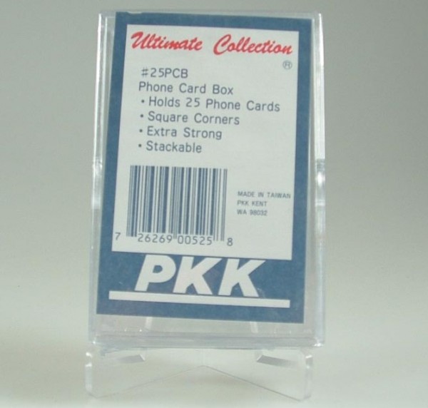 PKK Phone Card Plastikkasten 25 Stück
