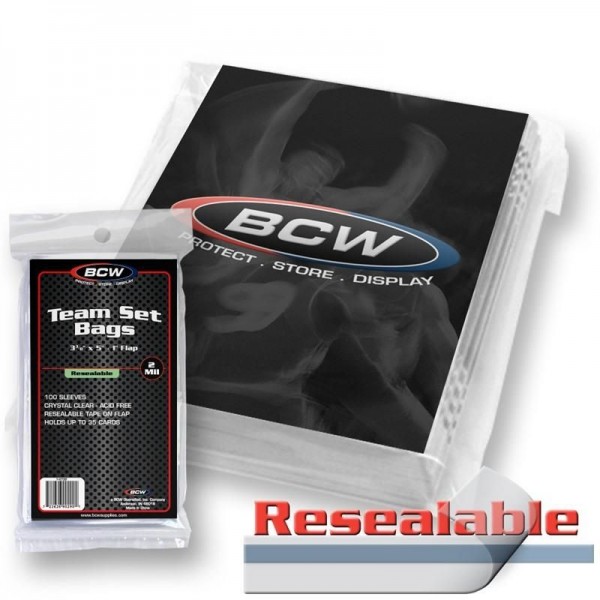 BCW Team Set Bags (100 ct.)