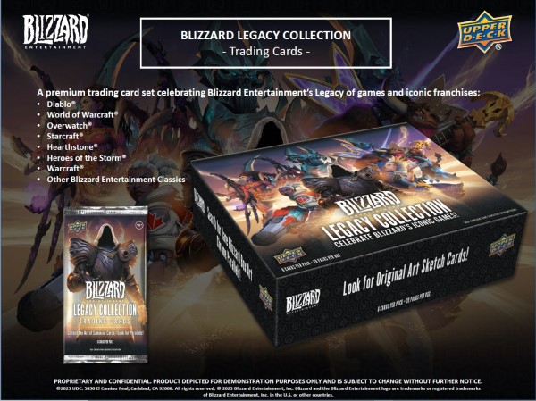 Blizzard Legacy Collection Trading Cards