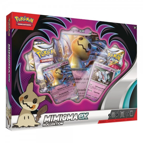 Pokémon Cards Mimigma EX Kollektion DE