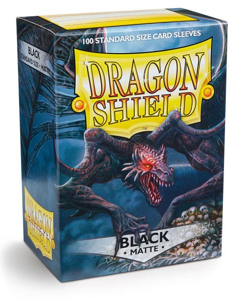 Dragon Shield Sleeves Matte Black (100ct)