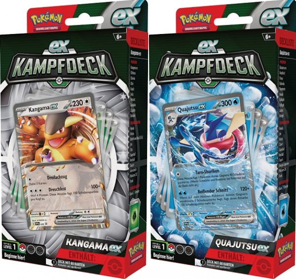 Pokémon Cards EX-Kampfdeck Oktober 2023 DE (6 ct.)