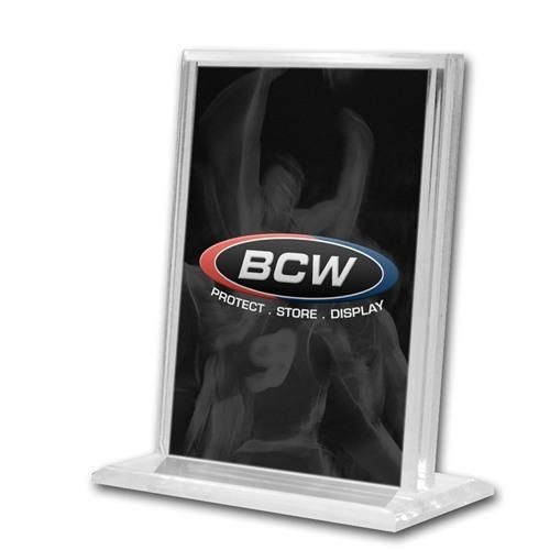 BCW Acryl Card Holder 1/2" vertikal mit Fuß