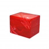 BCW Prism Deck Case - Carnelian Red marbled BCW Prism Deck Case - Carnelian Red marbled