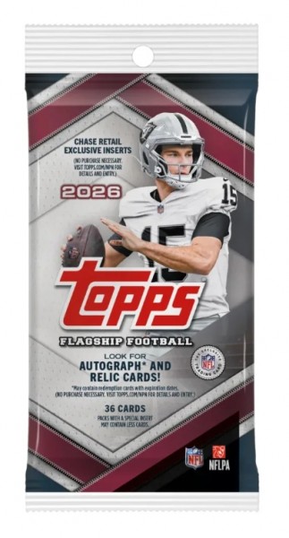 2026 NFL Flagship Football Fat Pack