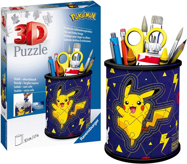Pokémon - Pikachu 3D-Puzzle Stiftehalter/Utensilo