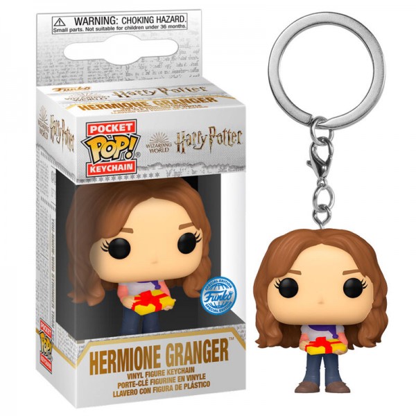 POP Keychain Harry Potter-Hermione Granger Holiday