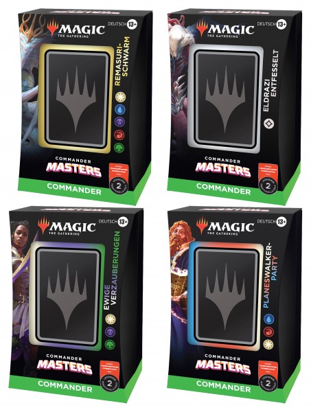 Magic Commander Masters (Commander-Deck) DE