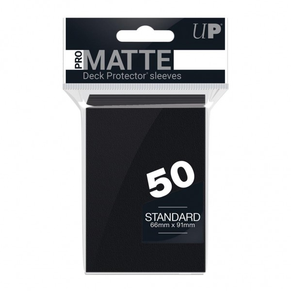 UP Pro-Matte Sleeves black (50 ct.)