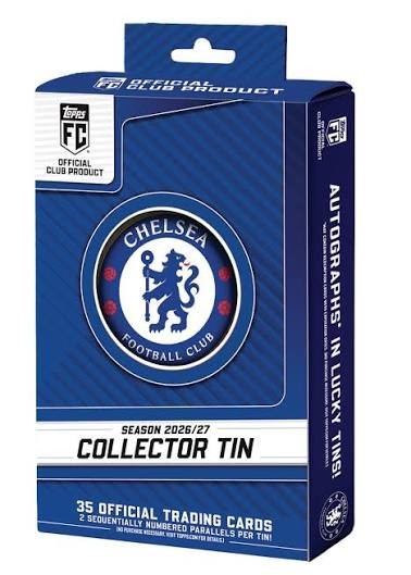 2026-2027 Topps FC Chelsea Collector Tin
