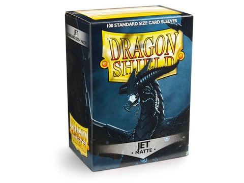 Dragon Shield Sleeves Matte Jet (100ct)