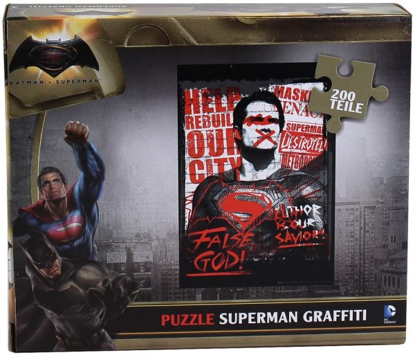 Batman vs. Superman Superman Graffiti Puzzle 200 T