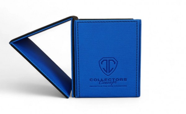 Collectors Concept Deck Box Side Window 100+ Blue