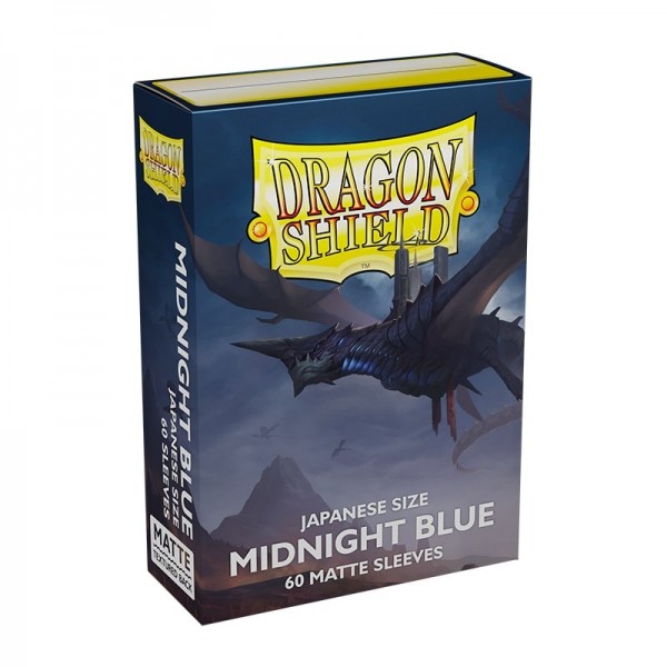 Dragon Shield Japanese Sleeves Midnight Blue(60ct)