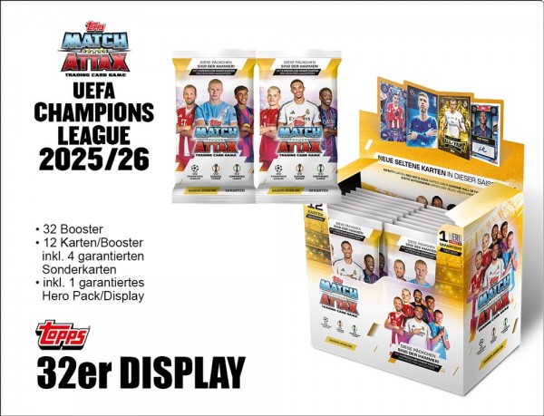 2025-26 Match Attax UEFA Champions League Booster