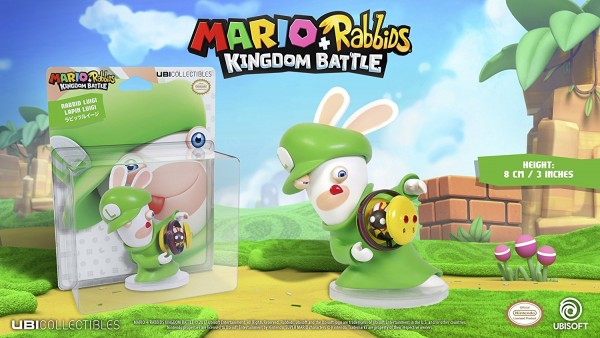 Mario + Rabbids Kingdom Battle: Rabbid Luigi 8 cm