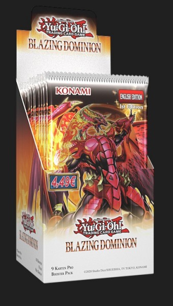 Yu-Gi-Oh ! Blazing Dominion (Booster 18er) DE