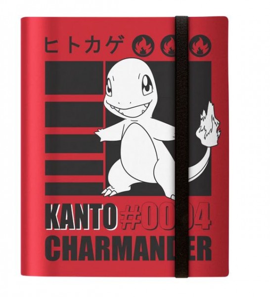 Pokémon 9-Pocket PRO-Binder Charmander (Kanto)