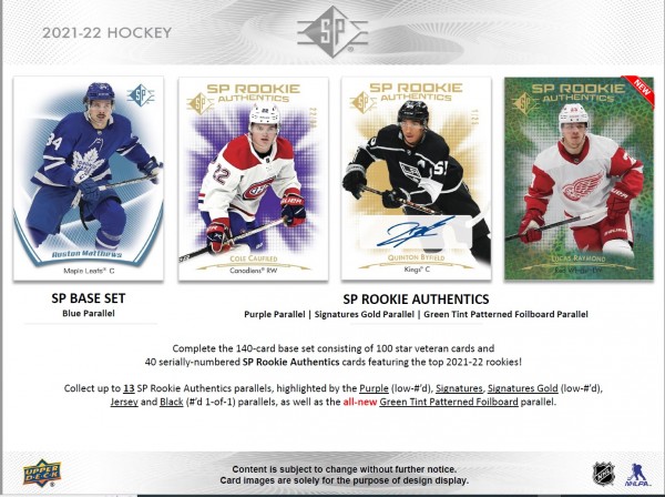 2021-22 NHL SP Hockey (Mass Blaster)