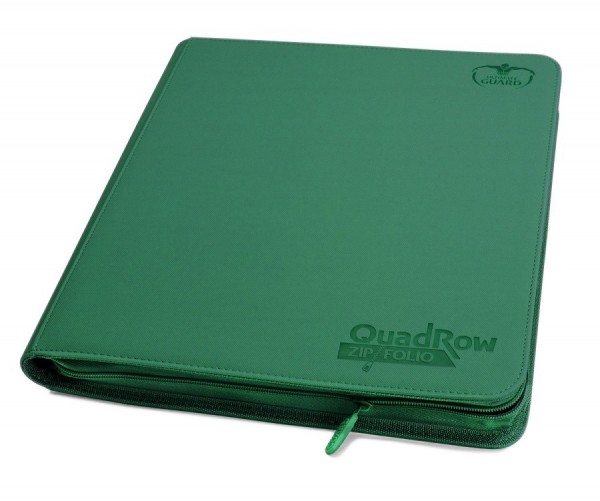 UG 12-Pocket QuadRow ZipFolio XenoSkin Green
