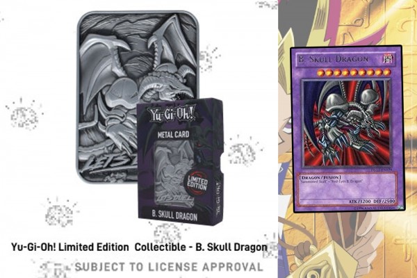 Yu-Gi-Oh! B. Skull Dragon Metal Card