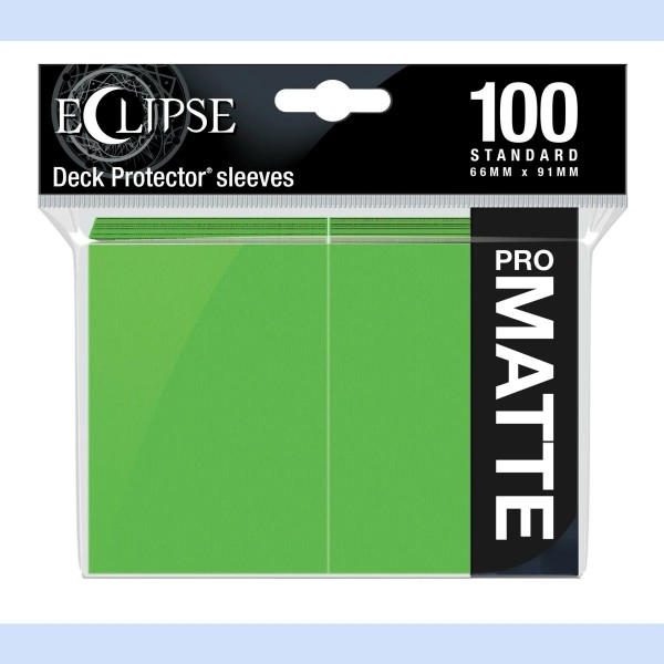 UP Deck Protector ECLIPSE Matte Lime Green (100ct)