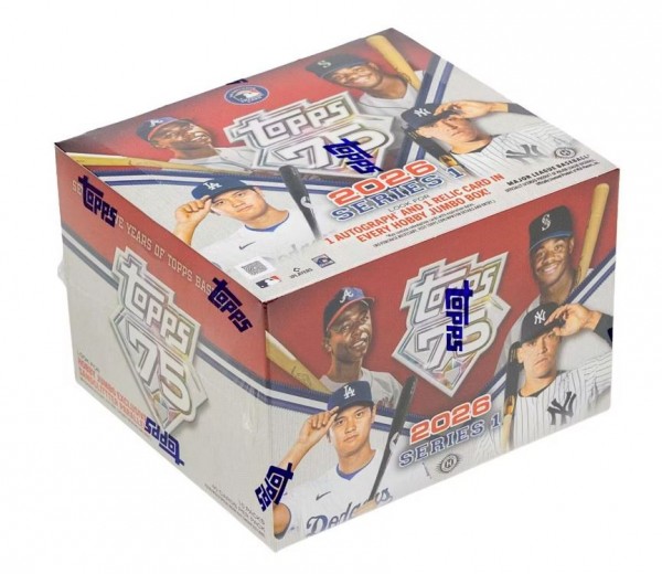 2026 MLB Topps Series 1 Jumbo Box