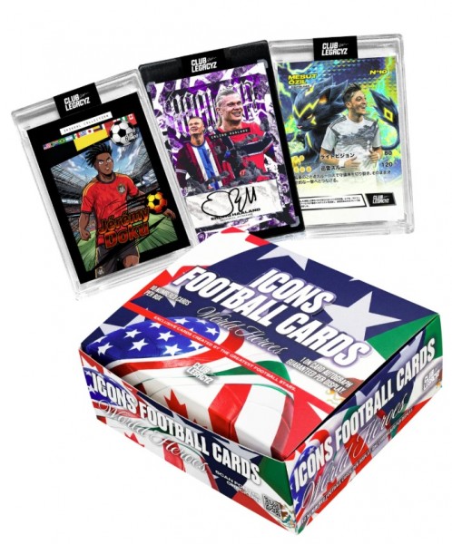 Club Legacyz Icons 4 Football World Heroes Box