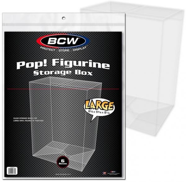 BCW POP! Figure Storage Box LARGE (6 ct.)