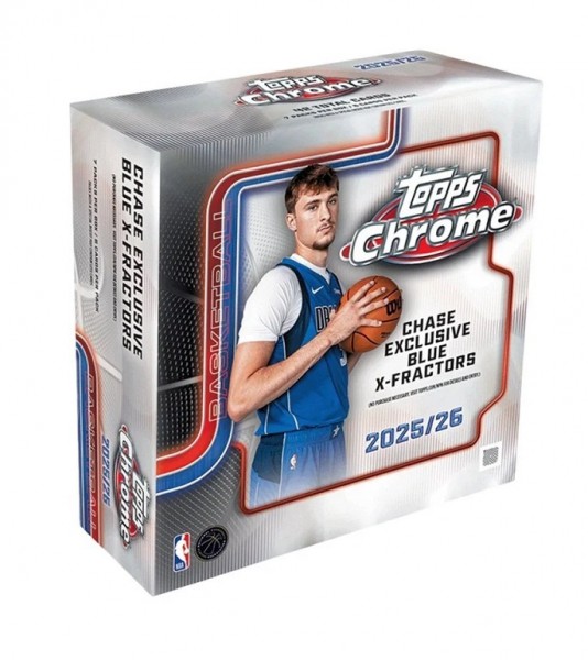2025-26 Topps Chrome Basketball (Mega Box)