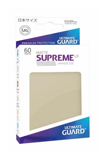 UG Supreme UX Sleeves Japan Size Matt Sand 60 ct.