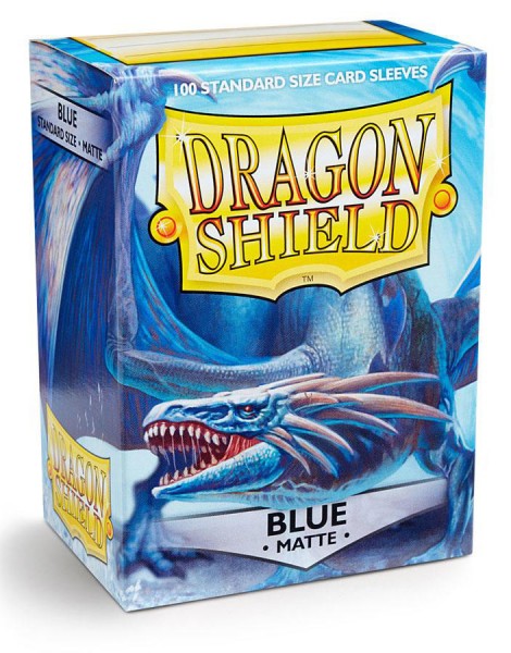 Dragon Shield Sleeves Matte Blue (100ct)