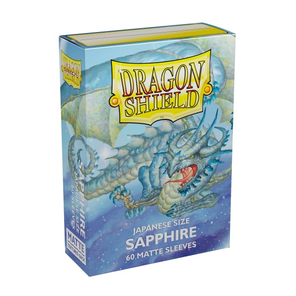 Dragon Shield Jap. Sleeves Matte Sapphire (60ct)