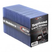 BCW Topload Card Holder 3" x 4" (100 ct.) BCW Topload Card Holder 3" x 4" (100 ct.)