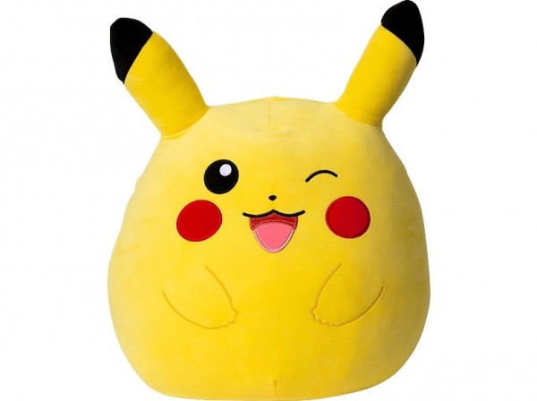 Pokémon Plüsch Squishmallow Pikachu zwinkernd 25cm